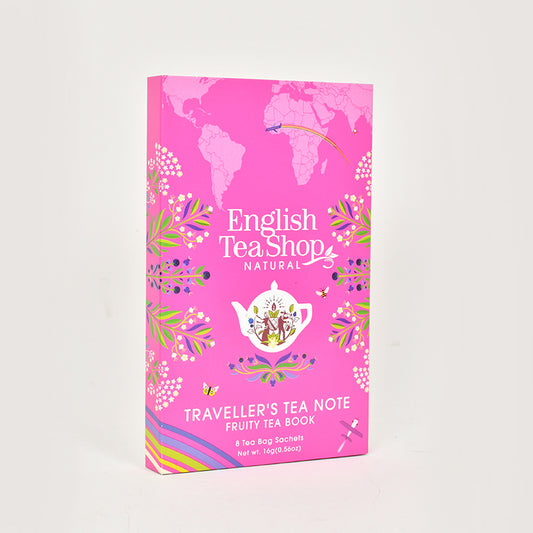 トラベラーズティーノート・フルーツティーブック / グリーンティー ポメグラネート ・ホワイトティーブルーベリー&エルダーフラワー  フレーバーティー オーガニック 有機JAS【クリックポスト便】