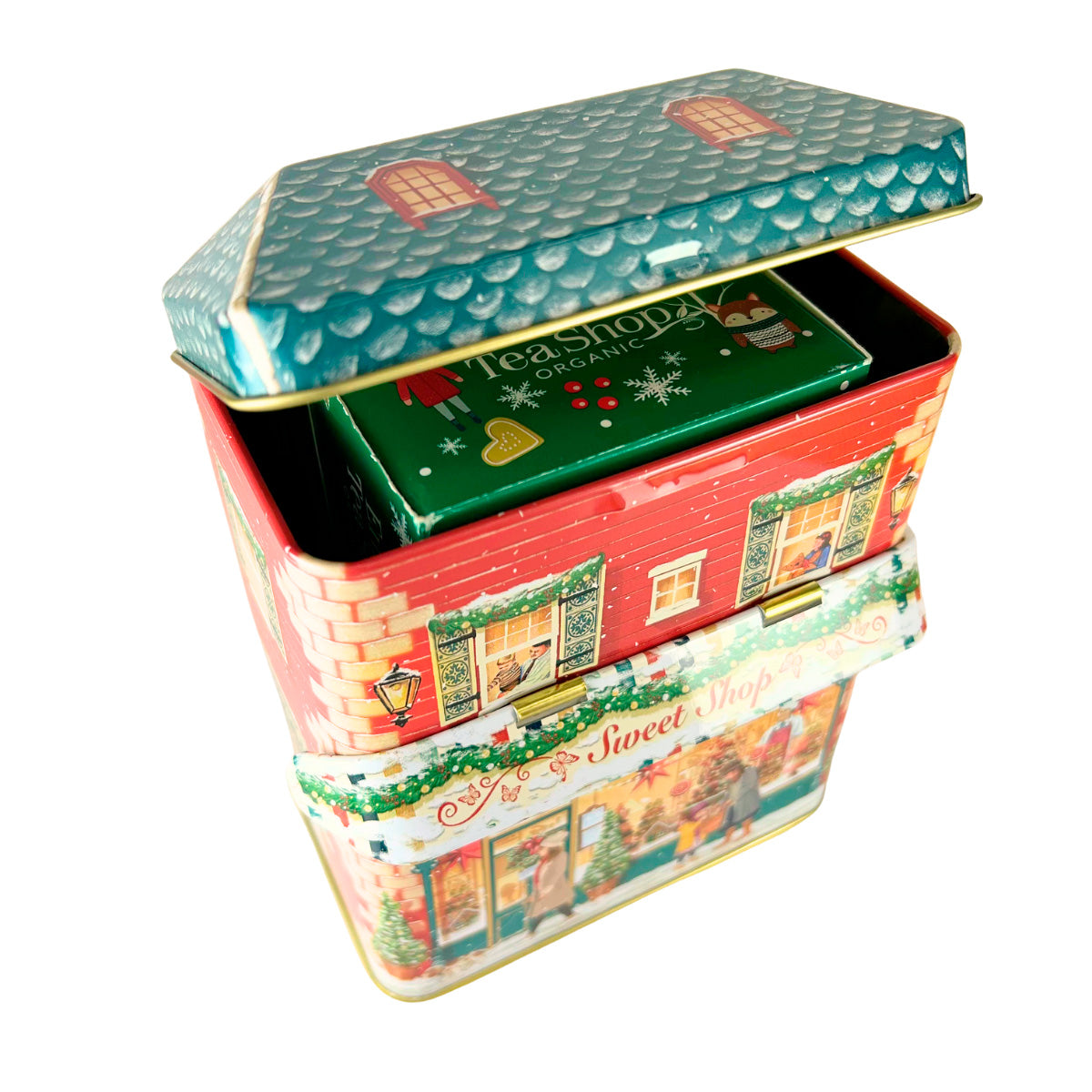 【公式】SWEET SHOP WINTER キャノピー ハウス缶&バニラアールグレイ (20包入り) 紅茶セット/ 紅茶 ミルクティー スパイス クリスマス 身体温め オーガニック 有機JAS ギフト