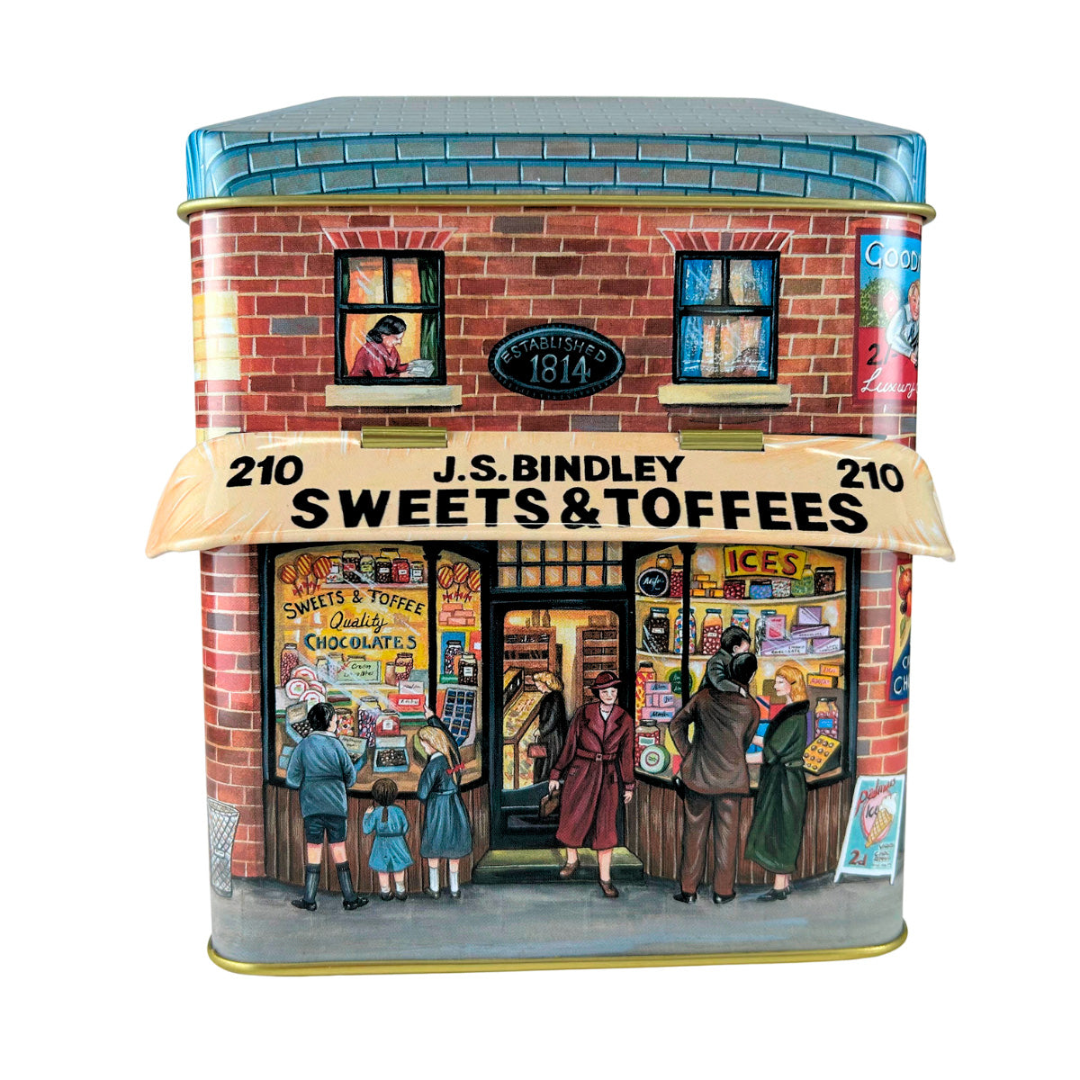 【公式】J.S.BINDLEY Sweets & Toffees Confectionery キャノピー ハウス缶&セイロンブラックティー (20包入り) 紅茶セット/ 紅茶 ミルクティー オーガニック 有機JAS ギフト