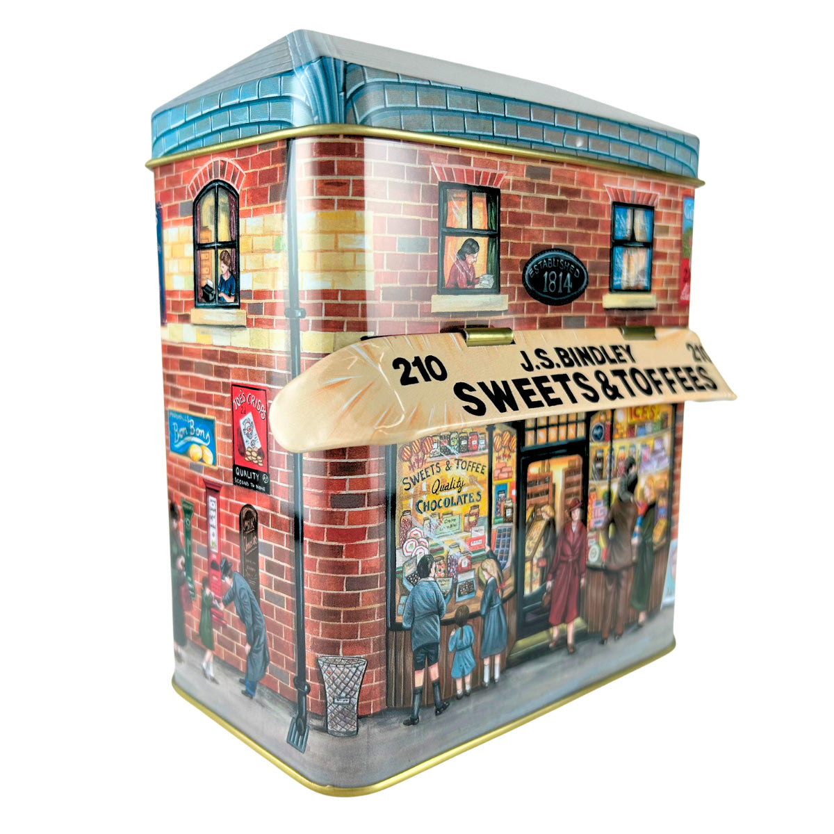 【公式】J.S.BINDLEY Sweets & Toffees Confectionery キャノピー ハウス缶&セイロンブラックティー (20包入り) 紅茶セット/ 紅茶 ミルクティー オーガニック 有機JAS ギフト