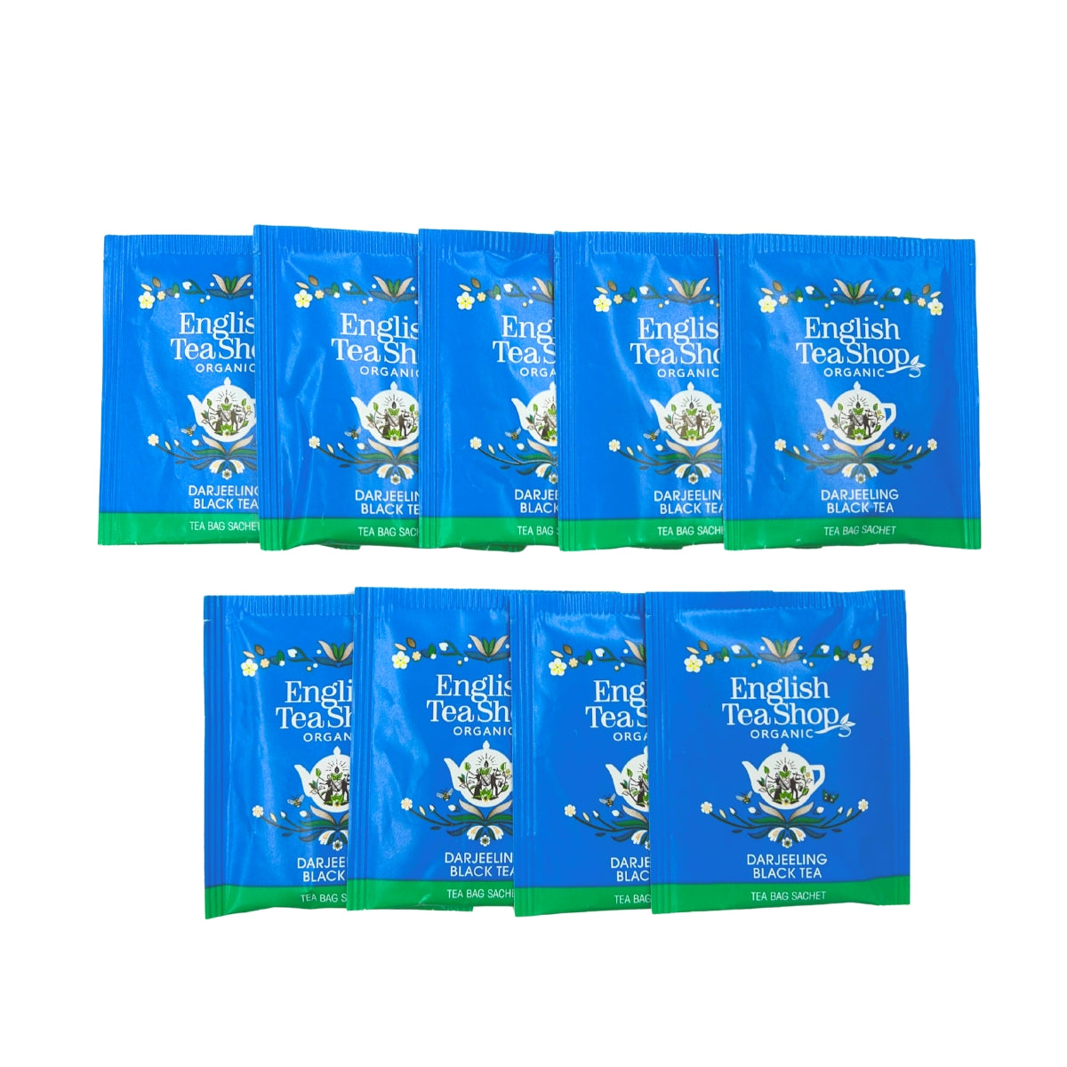 【公式】クリスマス・ドア・リース缶 グリーン 2種アソート (18袋入り) / セイロンブラックティー& ダージリン 紅茶 ギフト 紅茶缶 クリスマス オーガニック 有機JAS