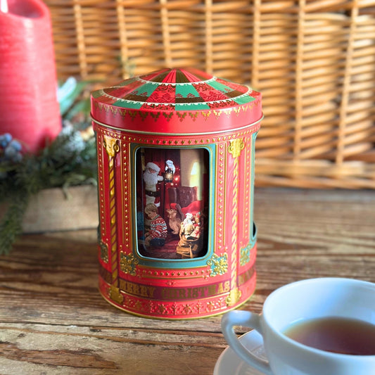 【公式】クリスマスサンタ缶 &2種紅茶 8袋入りセット オーガニックティー English Tea Shop イングリッシュティーショップ