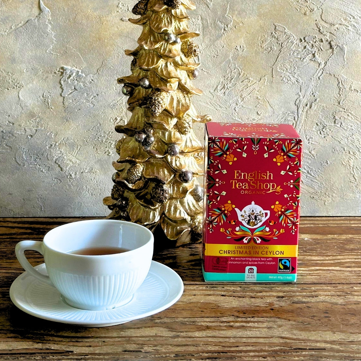 【公式】クリスマス・セイロン (20袋入り) / 有機紅茶 ミルクティー フレーバーティー スパイスブレンド オーガニック 有機JAS クリスマス XMAS