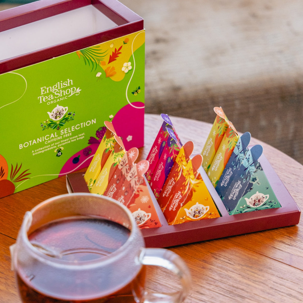 【公式】ボタニカルティー セレクション 6種アソート (12袋入り) / ハーブティー ノンカフェイン オーガニック 紅茶専門 誕生日 プレゼント 贈答