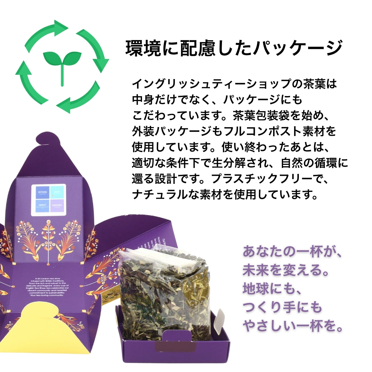 【公式】ホワイトティーココナッツ&パッションフルーツ リーフティー 茶葉 (80g)  / 紅茶 オーガニック 紅茶専門 誕生日 プレゼント 贈答 女性