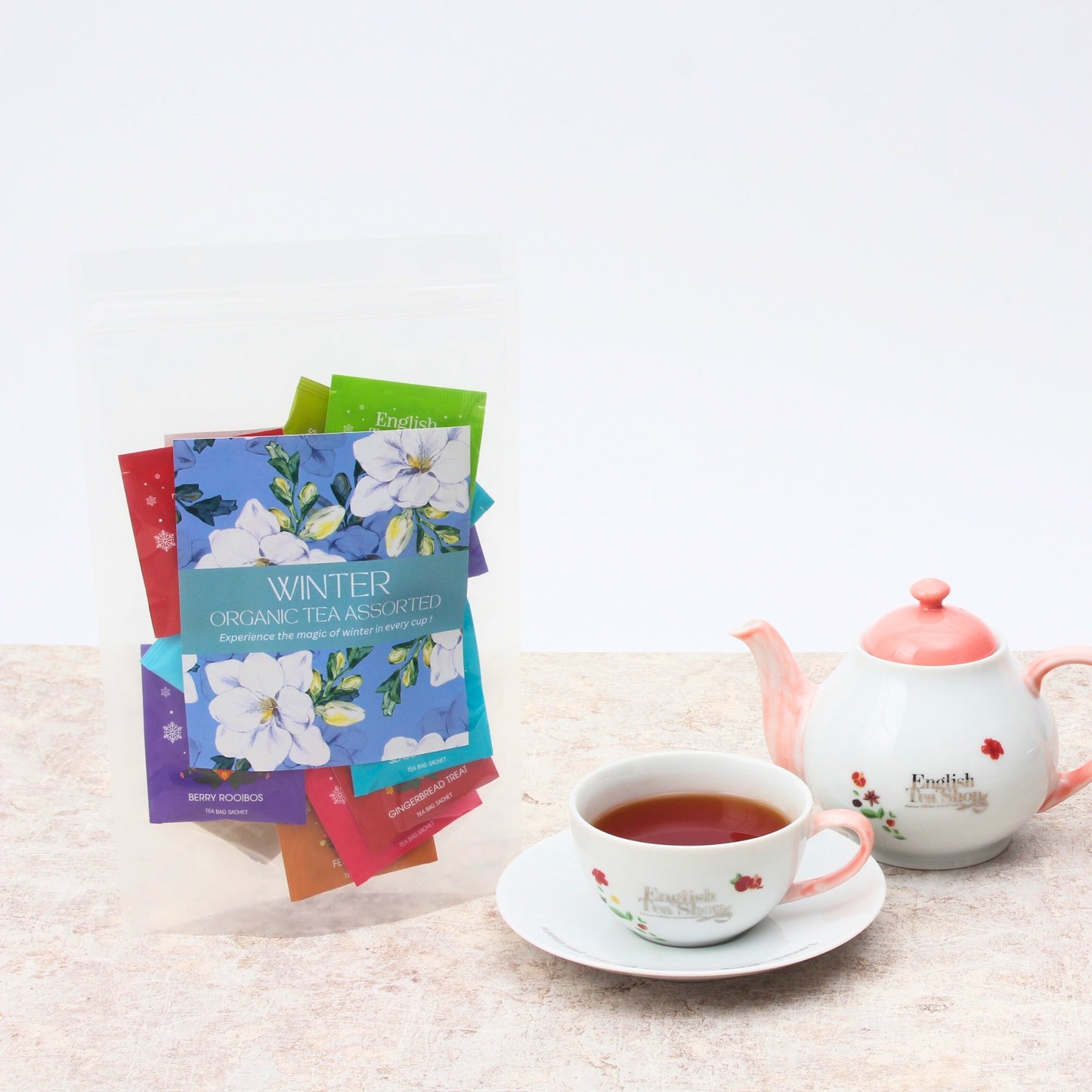 ウィンター・ティーアソート 13種アソートパック (25袋入り) / 紅茶 ルイボス ノンカフェイン ハーブティー フルーツティー オーガニック 有機JAS【クリックポスト便】