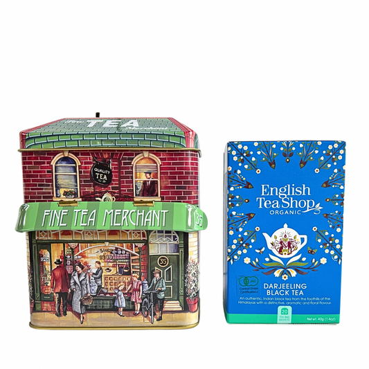 キャノピー ティーマーチャントハウス缶&ダージリン 紅茶セット (20袋入り) /  紅茶 ミルクティー オーガニック 有機JAS