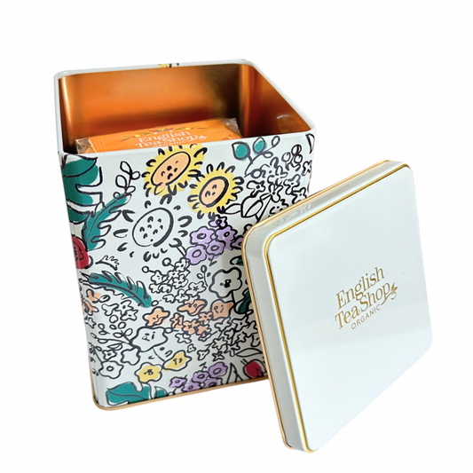 ボタニカル缶&スペシャルティーセット ホワイト 4種アソート (32袋入り) / 紅茶 ミルクティー オーガニック 有機JAS