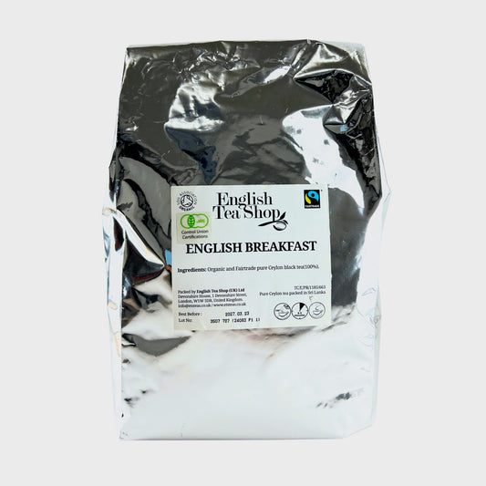 【公式】イングリッシュ・ブレックファースト リーフティー 業務用 茶葉 500g / 業務用 紅茶 オーガニック 紅茶専門 レストラン カフェ 上質茶葉