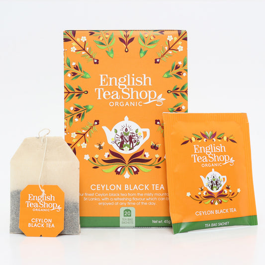 【公式】セイロンブラックティー(20袋入り) /紅茶 ミルクティー オーガニック 有機JAS ロンドン発 紅茶専門