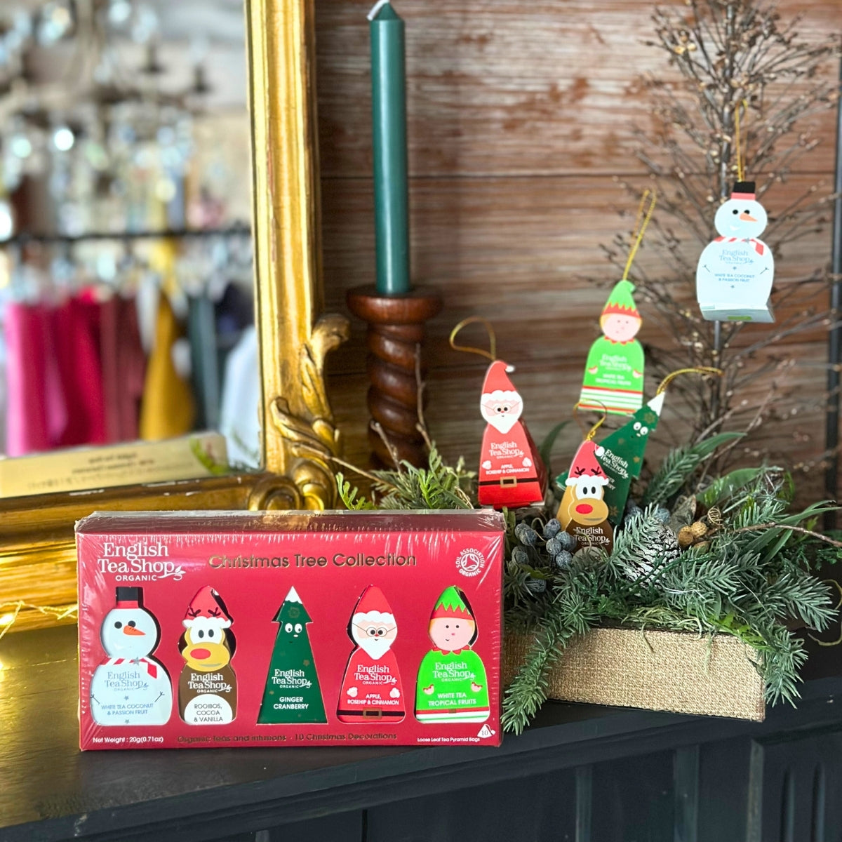 【公式】クリスマスキャラクターズ 5種アソート (10袋入り) / 紅茶 スパイス ハーブティー フレーバーティー ギフト オーガニック 有機JAS クリスマス XMAS