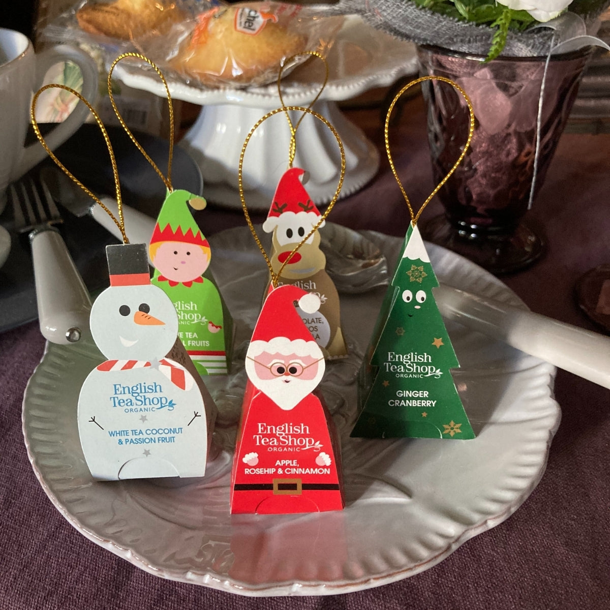 【公式】クリスマスキャラクターズ 5種アソート (10袋入り) / 紅茶 スパイス ハーブティー フレーバーティー ギフト オーガニック 有機JAS クリスマス XMAS