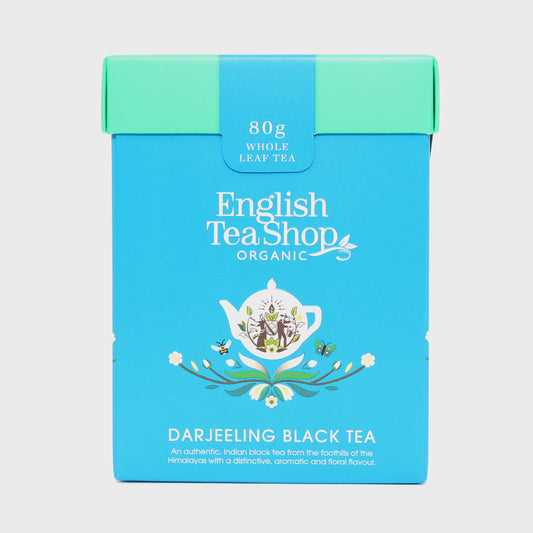 【公式】ダージリン リーフティー 茶葉 (80g)  / 紅茶 オーガニック 紅茶専門 誕生日 プレゼント 贈答 女性