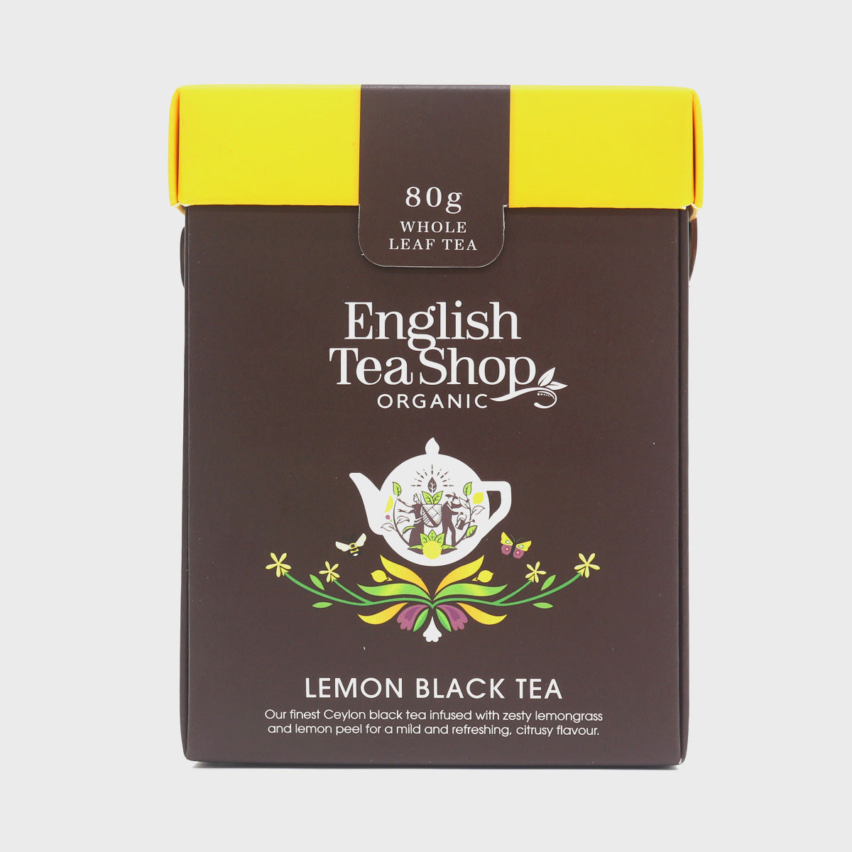 【公式】レモンブラックティー リーフティー 茶葉 (80g)  / 紅茶 オーガニック 紅茶専門 誕生日 プレゼント 贈答 女性