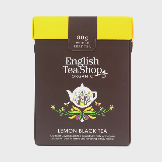 【公式】レモンブラックティー リーフティー 茶葉 (80g)  / 紅茶 オーガニック 紅茶専門 誕生日 プレゼント 贈答 女性
