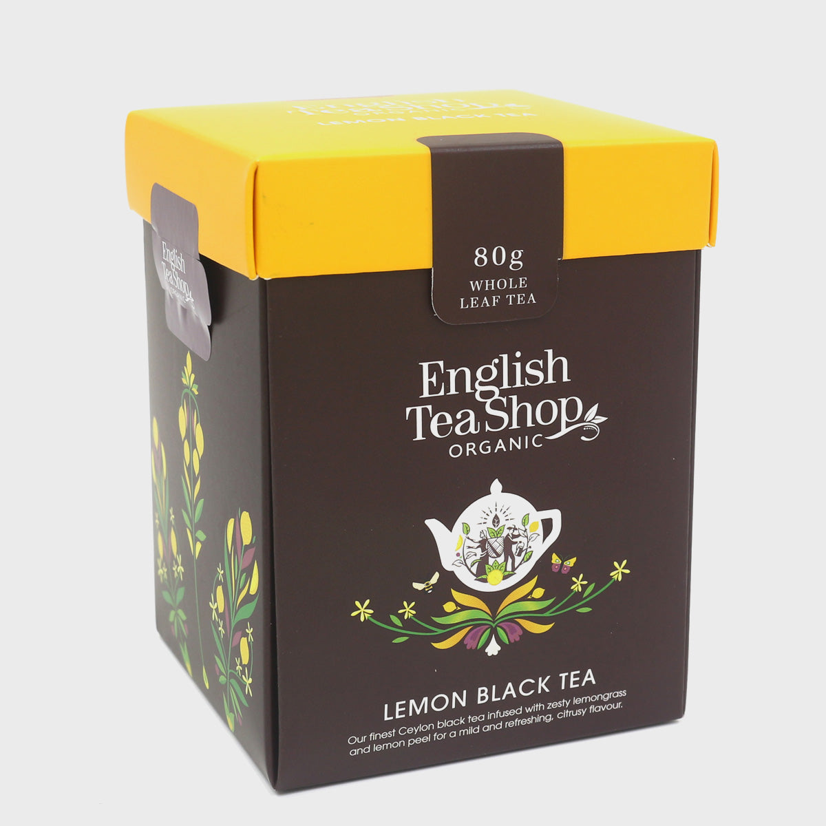 【公式】レモンブラックティー リーフティー 茶葉 (80g)  / 紅茶 オーガニック 紅茶専門 誕生日 プレゼント 贈答 女性