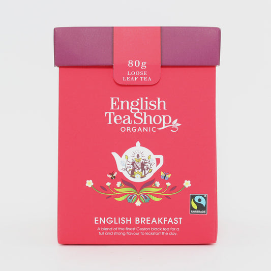 【公式】イングリッシュブレックファースト リーフティー 茶葉 (80g)  / 紅茶 オーガニック 紅茶専門 誕生日 プレゼント 贈答 女性