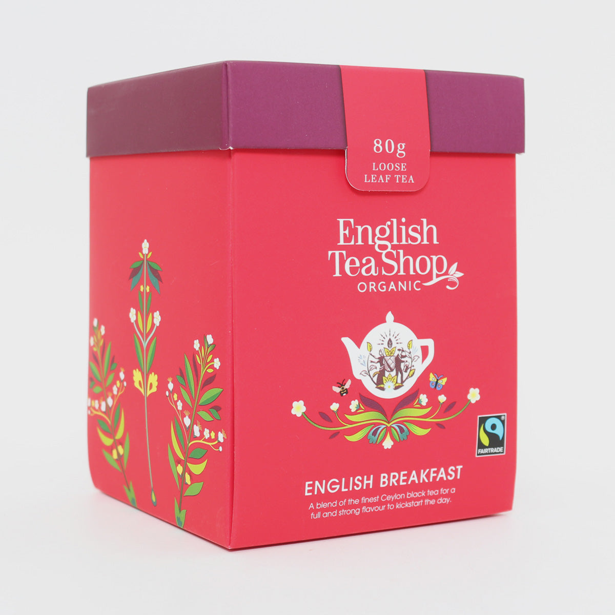 【公式】イングリッシュブレックファースト リーフティー 茶葉 (80g)  / 紅茶 オーガニック 紅茶専門 誕生日 プレゼント 贈答 女性
