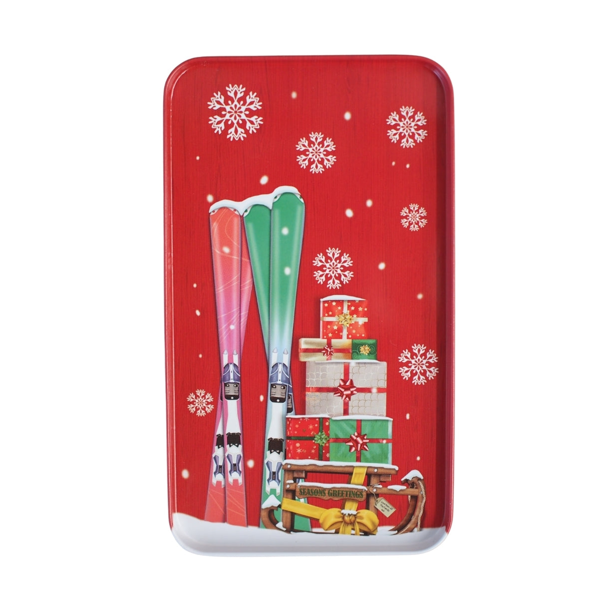 【公式】クリスマス・ドア・リース缶 レッド 2種アソート (18袋入り) / セイロンブラックティー アールグレイ 紅茶  ギフト 紅茶缶 クリスマス オーガニック 有機JAS