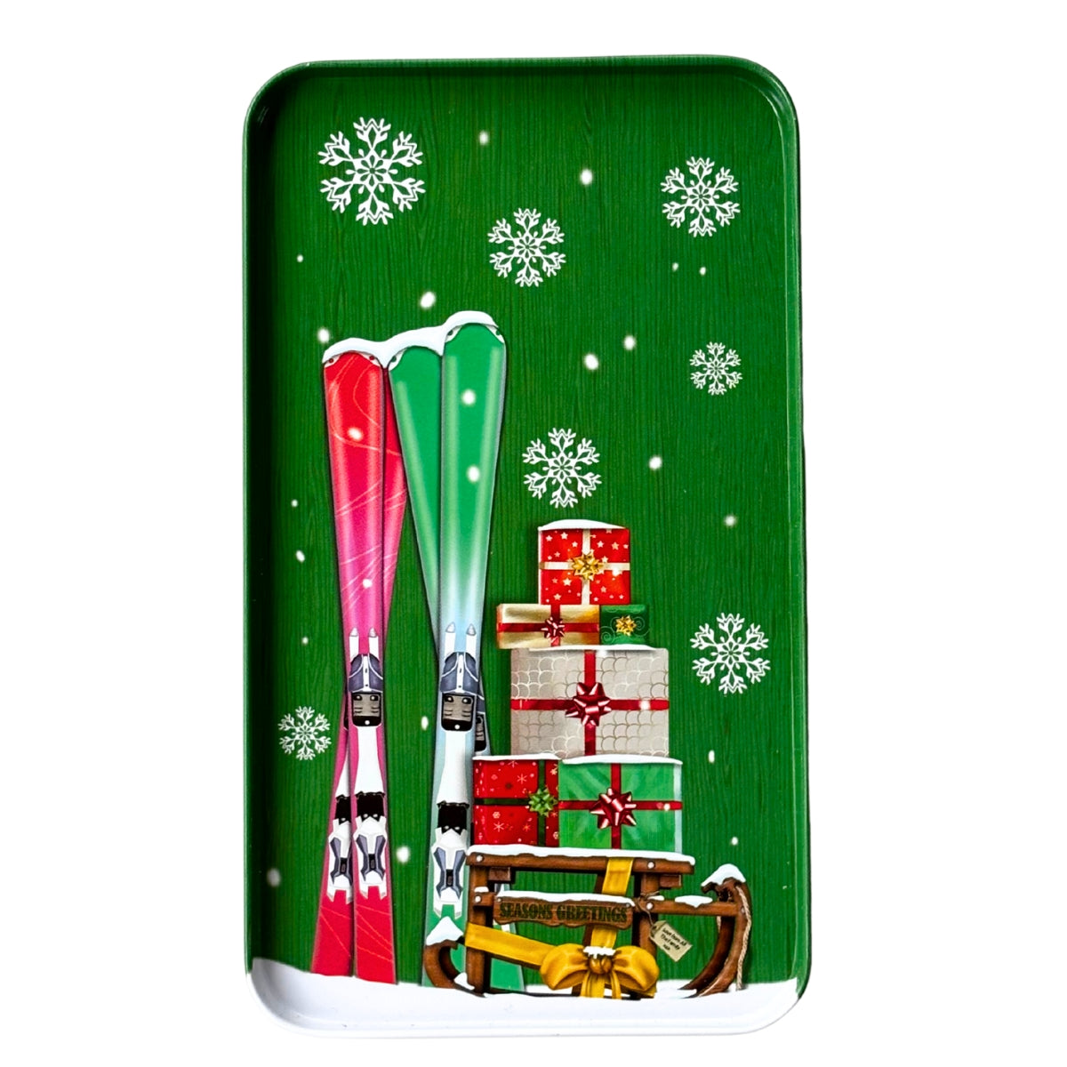 【公式】クリスマス・ドア・リース缶 グリーン  2種アソート (18袋入り) / イングリッシュブレックファースト ダージリン 紅茶  ギフト 紅茶缶 クリスマス オーガニック 有機JAS