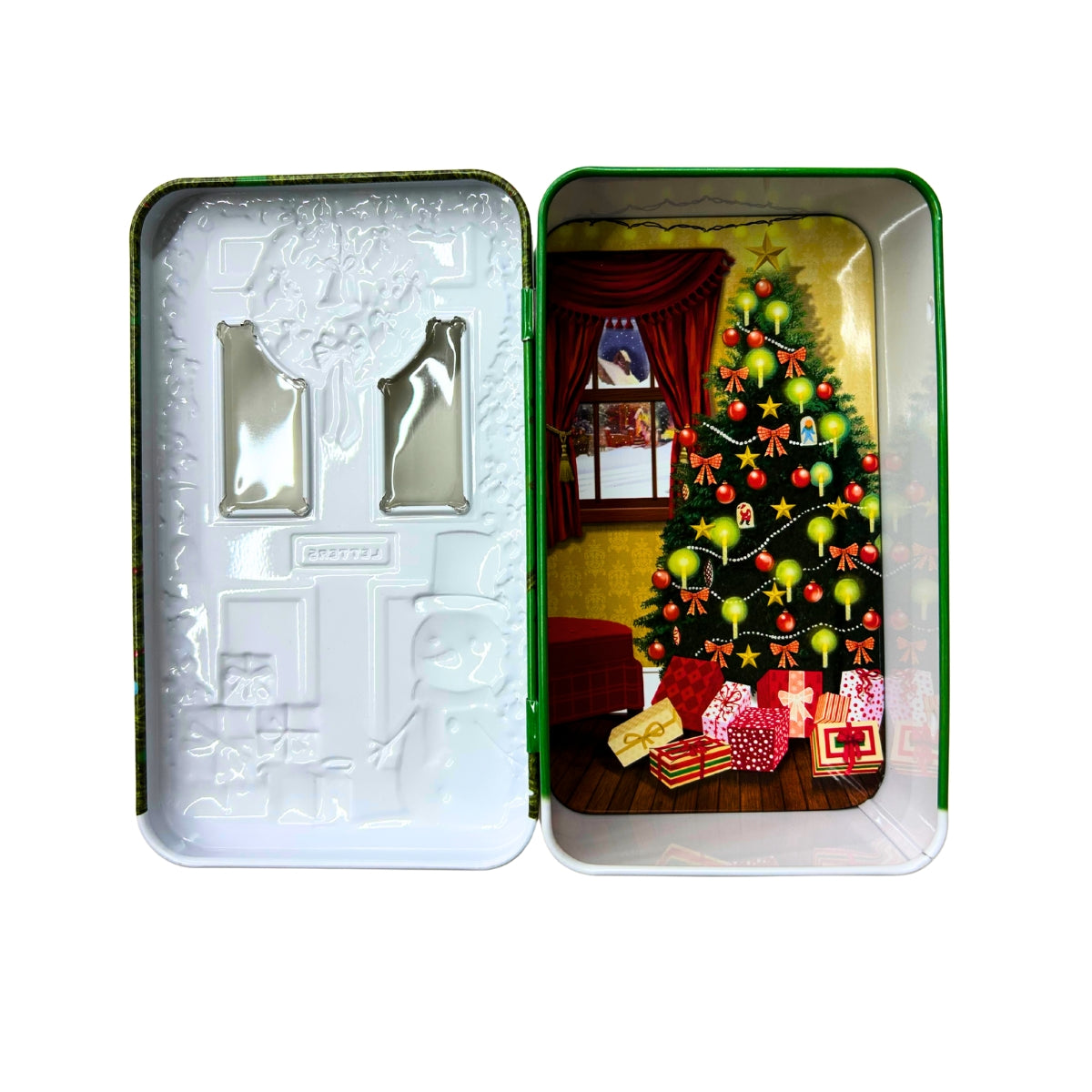 【公式】クリスマス・ドア・リース缶 グリーン  2種アソート (18袋入り) / セイロンブラックティー＆ ダージリン 紅茶  ギフト 紅茶缶 クリスマス オーガニック 有機JAS