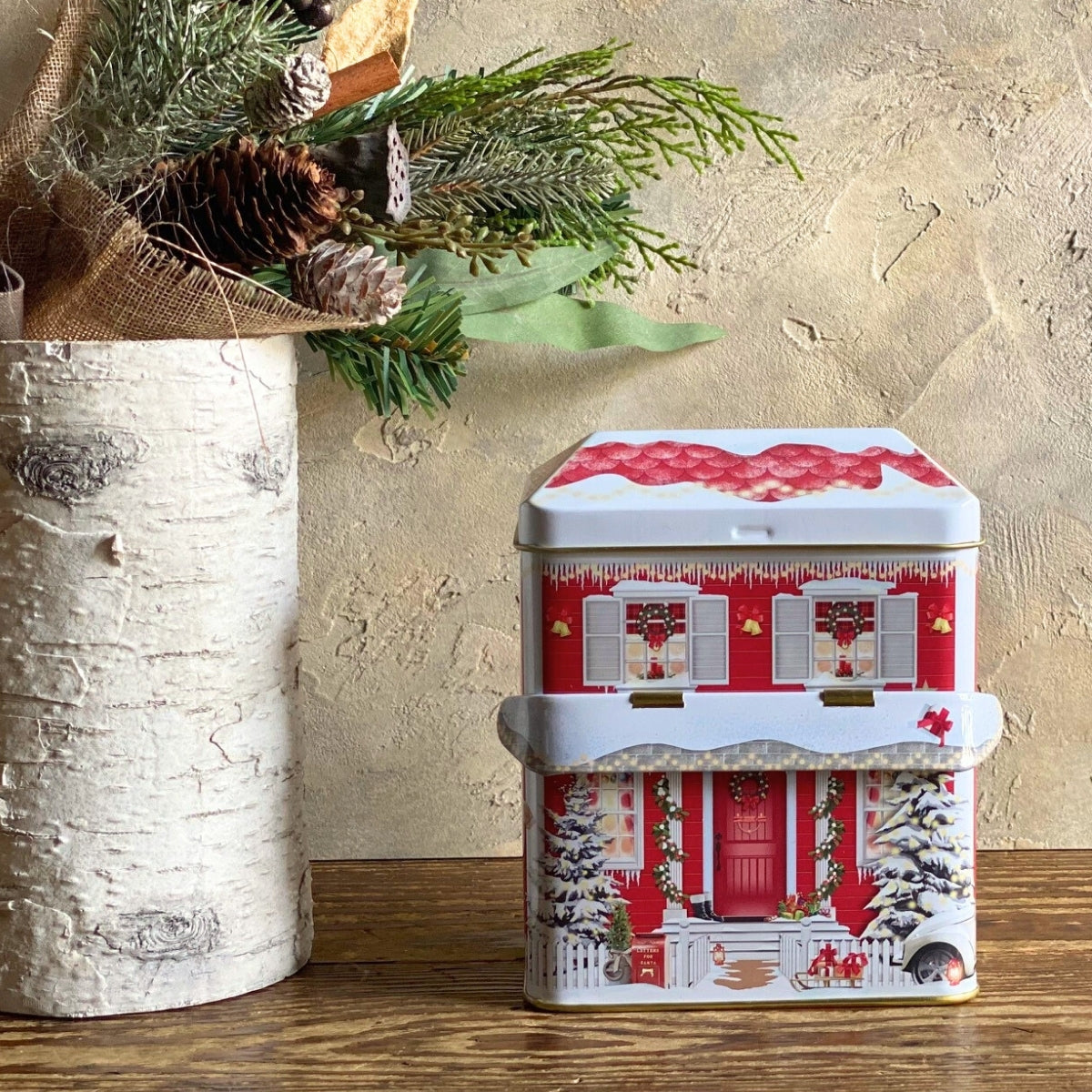 【公式】ウィンター キャノピー ハウス缶＆イングリッシュブレックファースト (20袋入り) オーガニックティー English Tea Shop イングリッシュティーショップ