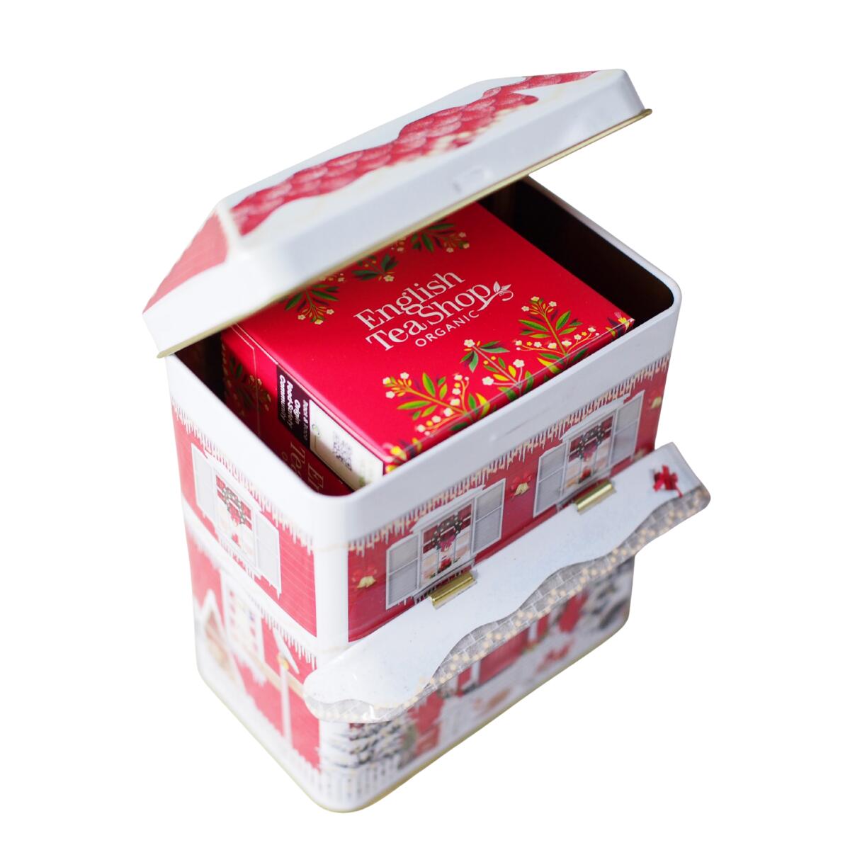 【公式】ウィンター キャノピー ハウス缶＆イングリッシュブレックファースト (20袋入り) オーガニックティー English Tea Shop イングリッシュティーショップ