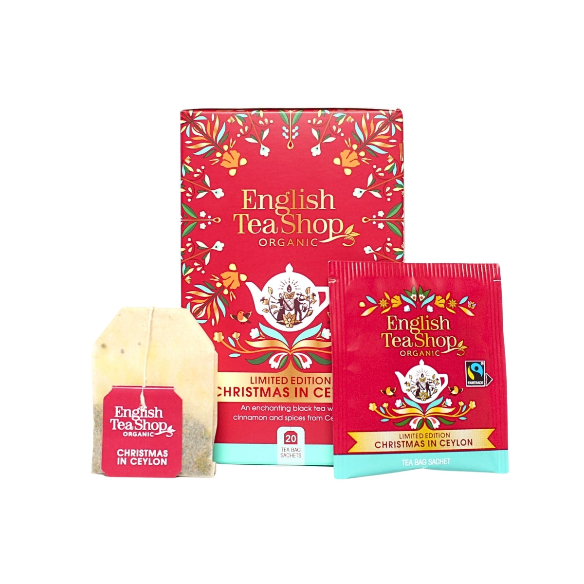 【公式】クリスマス・セイロン (20袋入り) / 有機紅茶 ミルクティー フレーバーティー スパイスブレンド オーガニック 有機JAS クリスマス XMAS