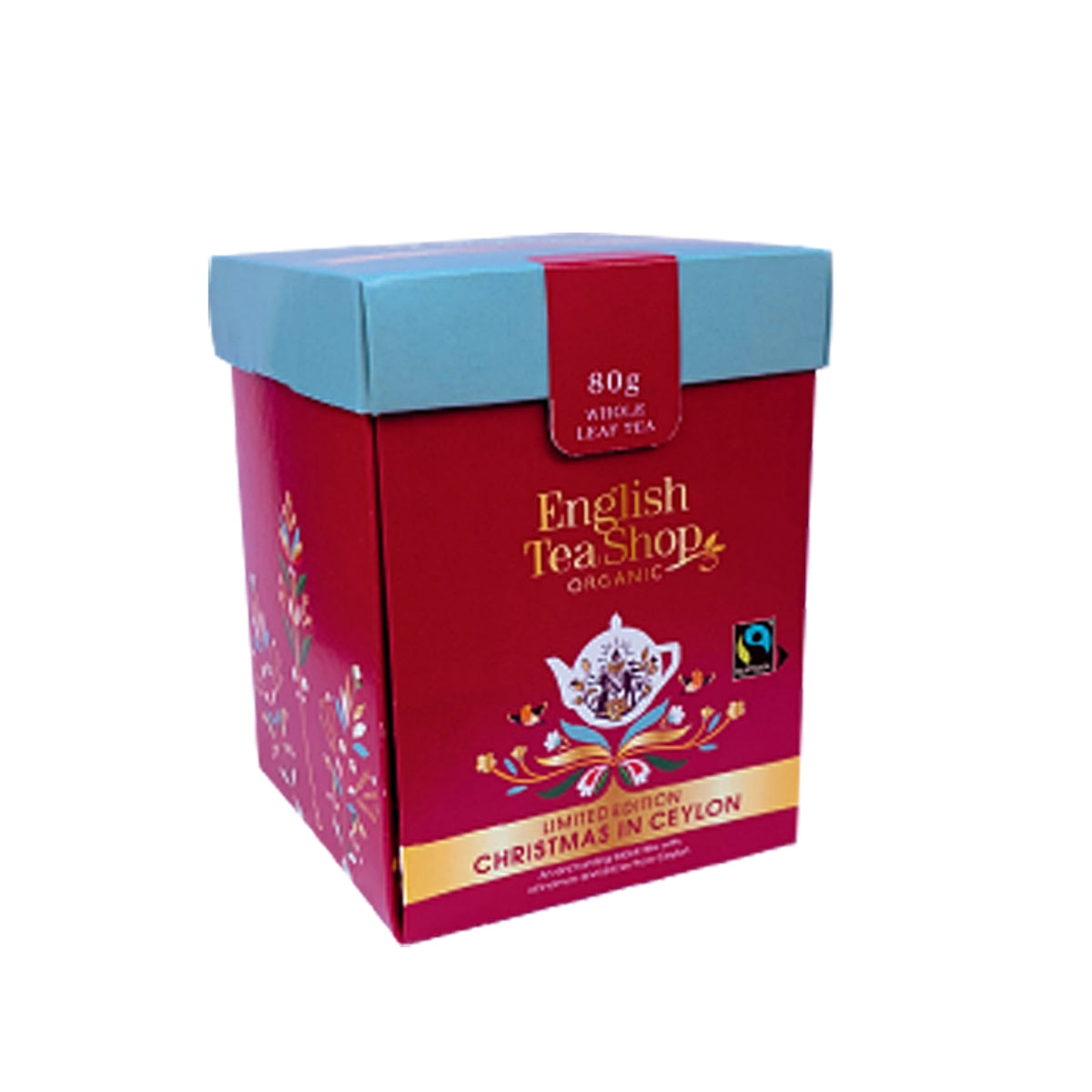 【公式】クリスマス・セイロン 茶葉 リーフ　(80ｇ) / 有機紅茶 ミルクティー フレーバーティー スパイスブレンド オーガニック 有機JAS クリスマス XMAS