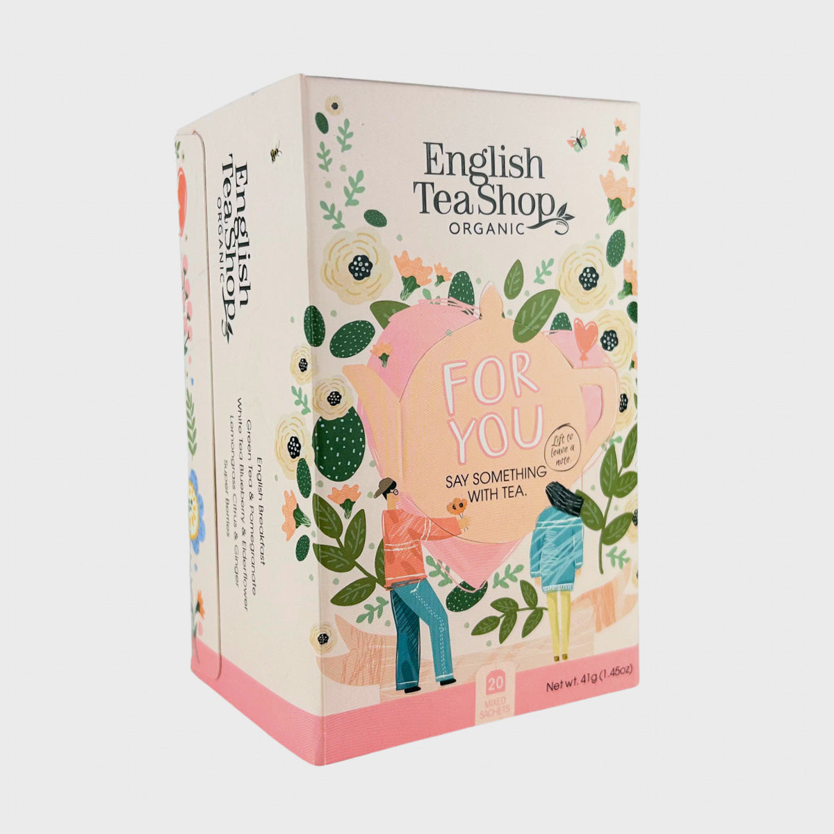 ラバーズ・デイ LOVERS DAY 5種アソート (20袋入り) / 紅茶 ハーブティー オーガニック 紅茶専門 誕生日 プレゼント 贈答　English Tea Shop ( イングリッシュティーショップ )