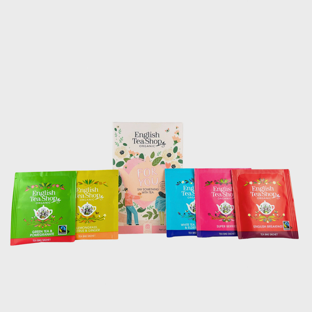 ラバーズ・デイ LOVERS DAY 5種アソート (20袋入り) / 紅茶 ハーブティー オーガニック 紅茶専門 誕生日 プレゼント 贈答　English Tea Shop ( イングリッシュティーショップ )