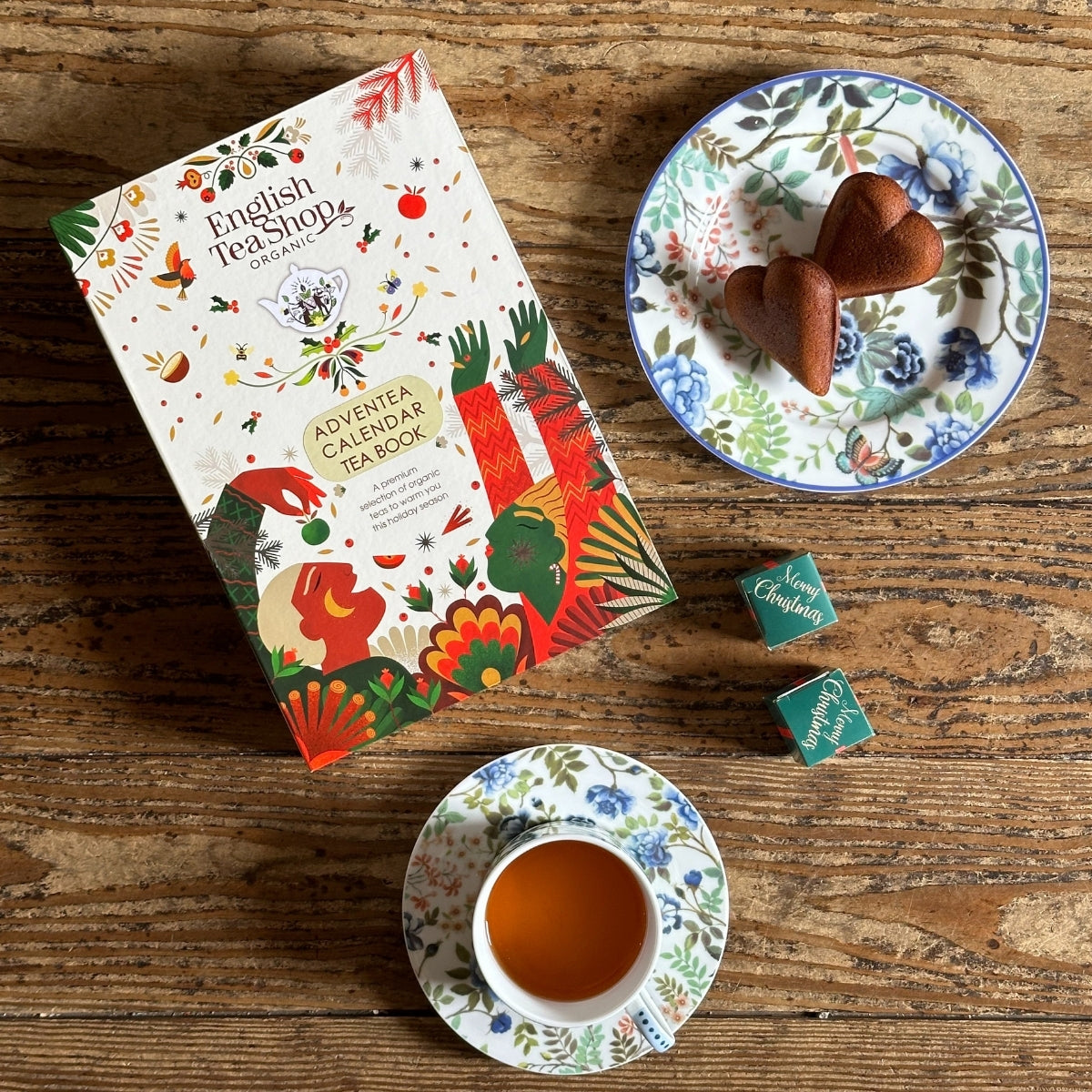 【公式】エクスクルーシブ・アドベンティーブック 13種アソート (25袋入り) / アドベントカレンダー アドベント 紅茶 スパイス ハーブティー フレーバーティー ギフト オーガニック 有機JAS クリスマス XMAS