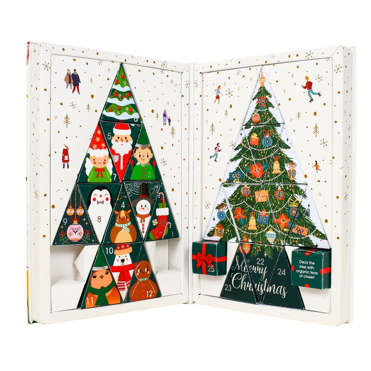 【公式】エクスクルーシブ・アドベンティーブック 13種アソート (25袋入り) / アドベントカレンダー アドベント 紅茶 スパイス ハーブティー フレーバーティー ギフト オーガニック 有機JAS クリスマス XMAS