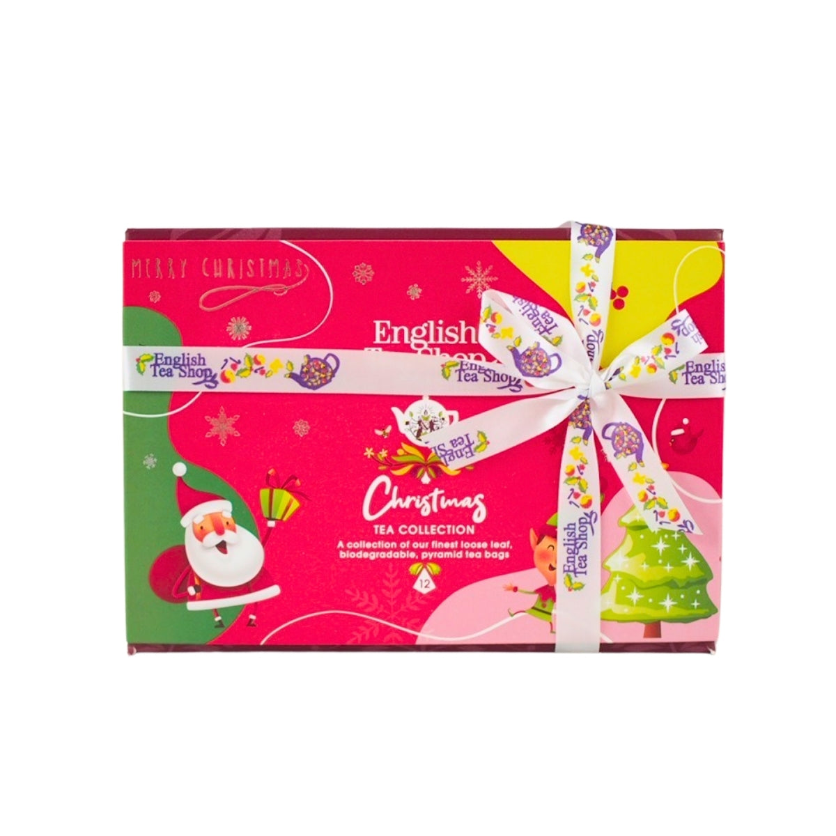 【公式】エクスクルーシブ・ホリディレッドサンタ 6種アソート (12袋入り) / 紅茶 スパイス ハーブティー フレーバーティー ギフト オーガニック 有機JAS クリスマス XMAS