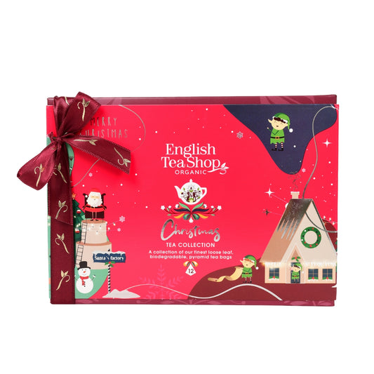 【公式】クリスマスティー・レッド・ワンダー  6種アソート (12袋入り) / 有機ルイボスティー、有機ハーブティー フレーバーティー ギフト クリスマス オーガニック 有機JAS