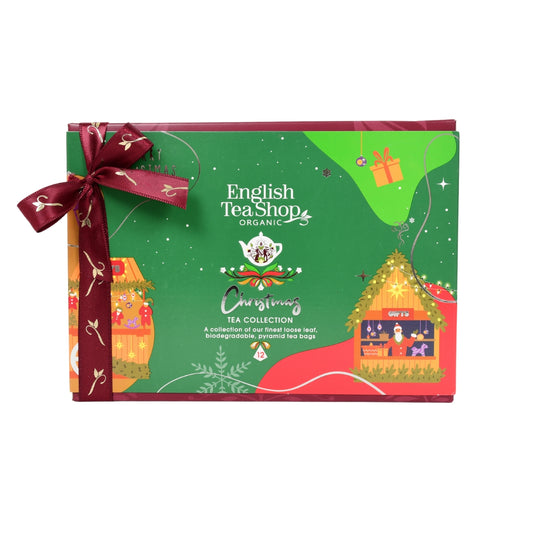 【公式】クリスマスティー・グリーン・ワンダー  6種アソート (12袋入り) / 有機ルイボスティー、有機ハーブティー フレーバーティー ギフト クリスマス オーガニック 有機JAS