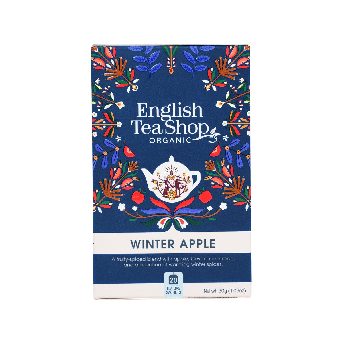 【公式】ウィンター・アップル（ティーバッグ20袋入り） / ノンカフェイン カフェインフリー スパイス 有機ハーブティー フレーバーティー ギフト クリスマス オーガニック 有機JAS