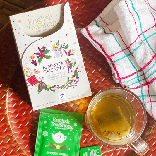 【公式】アドベンティー・カレンダー ホワイト 13種アソート (25袋入り) / アドベントカレンダー アドベント 紅茶 スパイス ハーブティー フレーバーティー ギフト オーガニック 有機JAS クリスマス XMAS