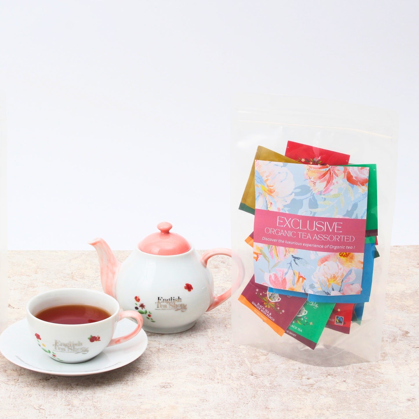 EXCLUSIVE TEA ASSORTED (エクスクルーシブ ティーアソート) 5種アソートパック 25袋ティーバッグ入り【クリックポスト便】