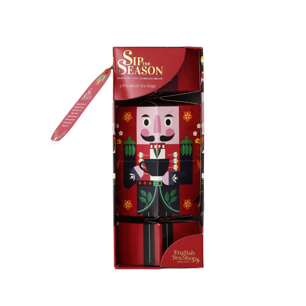 【公式】◆SIP THE SEASON◆ナットクラッカー・レッド(3種アソート)/ 2026 クリスマス 有機紅茶 有機ルイボスティー 有機ハーブティー フレーバーティー ギフト クリスマス オーガニック 有機JAS 紅茶専門English Tea Shop(イングリッシュティーショップ)