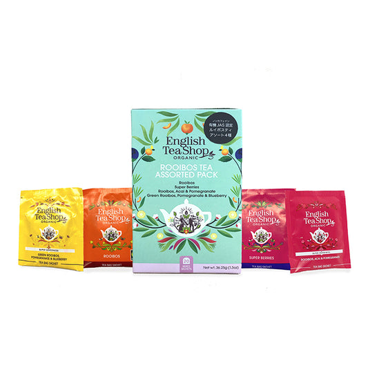 妊婦さんや授乳中のママにもおススメ。4種類のルイボスが楽しめるアソートパック