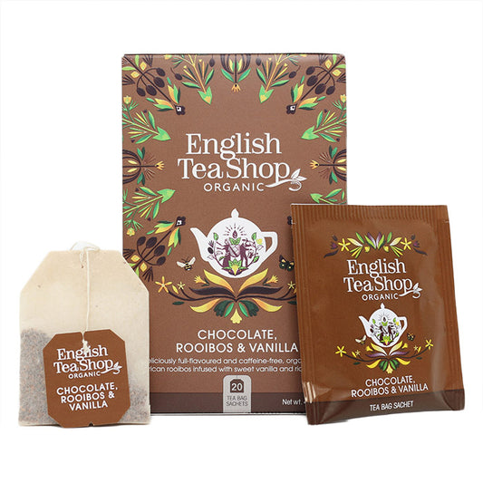 ルイボスココア&バニラ (20袋入り) / ノンカフェイン ルイボス オーガニック 有機JAS