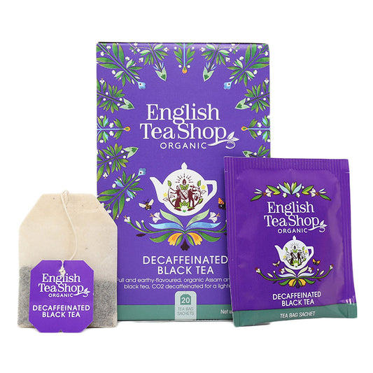 デカフェブラックティー (20袋入り) / カフェインレス デカフェ ミルクティー オーガニック 有機JAS