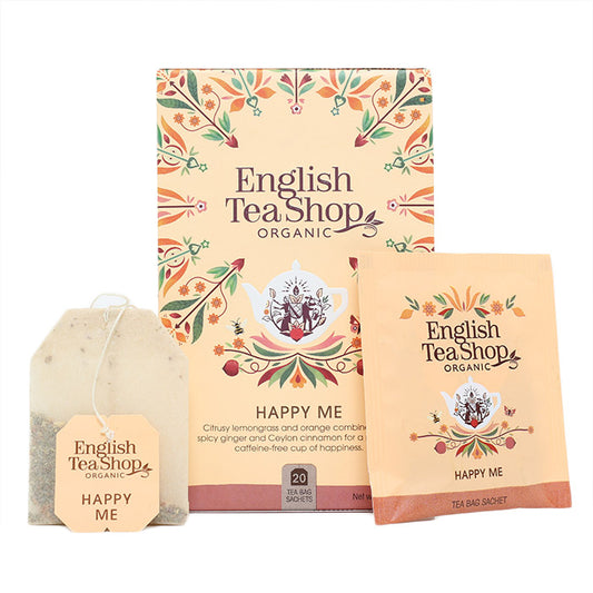 ハッピー・ミー (20袋入り) / ノンカフェイン ウェルネス ハーブティー オーガニック 有機JAS