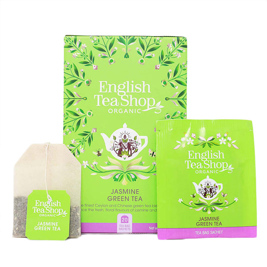 ジャスミングリーンティー (20袋入り) / 緑茶 フレーバーティー オーガニック 有機JAS