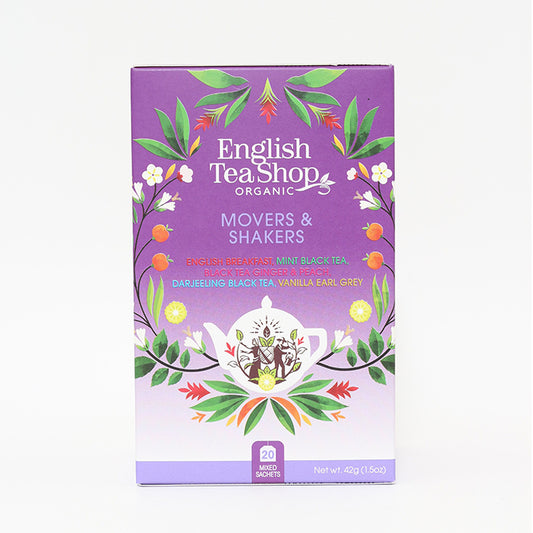 ムーバーズ&シェイカーズ 5種アソートパック (20袋入り)  / 紅茶 フレーバーティー オーガニック 有機JAS