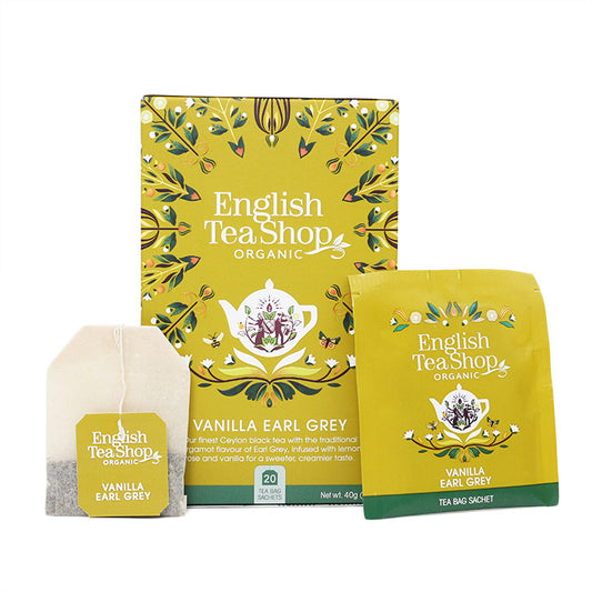 バニラアールグレイ (20袋入り) / 紅茶 ミルクティー フレーバーティー オーガニック 有機JAS